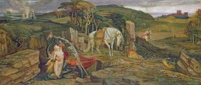 スピンドルストン・ヒューの怠惰なワーム 作： Walter Crane