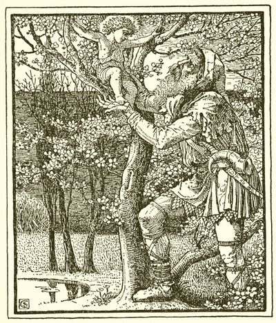 利己的な巨人 作： Walter Crane