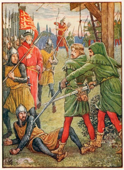 ウィル・スタトリーの救出 作： Walter Crane