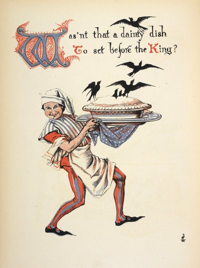 あれは王様の前に出す上品な料理じゃなかったの？ 作： Walter Crane