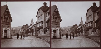 デボン州東デボン、ビール、フォアストリート、1913年 作： Walter Edward Zehetmayr