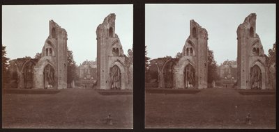 Glastonbury Abbey, Glastonbury, Mendip, Somerset, 1913年。 作： Walter Edward Zehetmayr
