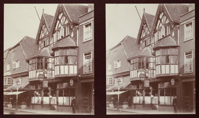 Old George Inn, 17 High Street, Salisbury, Wiltshire, 1913. 作： Walter Edward Zehetmayr