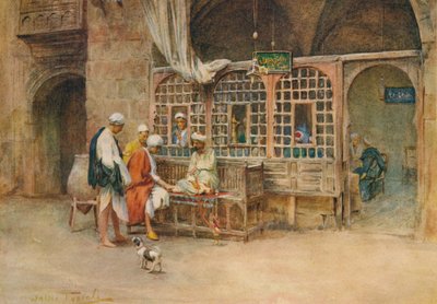 A CaireneCafé、c1905、1912 作： Walter Frederick Roofe Tyndale