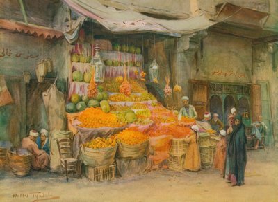 ブラクの果物屋台、1905年、1912年 作： Walter Frederick Roofe Tyndale