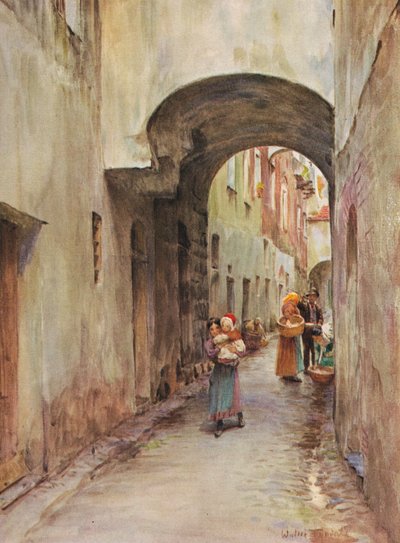 ノーリの車線、1910年、1912年 作： Walter Frederick Roofe Tyndale