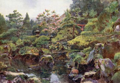 箱根ロックウォーターガーデン 作： Walter Frederick Roofe Tyndale