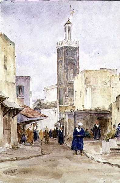 東部の街並み 作： Walter Frederick Roofe Tyndale