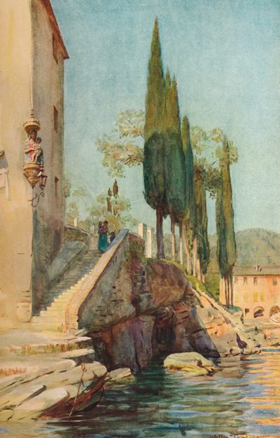 で。 S.ミケーレ、ラパッロ、c1910、1912 作： Walter Frederick Roofe Tyndale