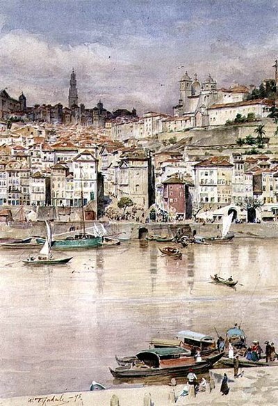 コンチネンタルタウンハーバー 作： Walter Frederick Roofe Tyndale