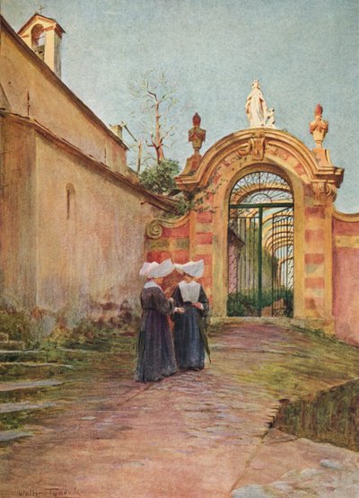 ヴィラセントリオーネへの入り口、S。マルゲリータリグレ、c1910、1912 作： Walter Frederick Roofe Tyndale