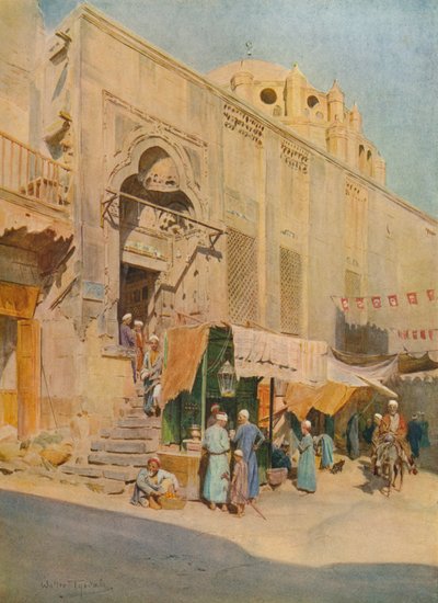モハメッドベイのモスク、c1905、1912 作： Walter Frederick Roofe Tyndale