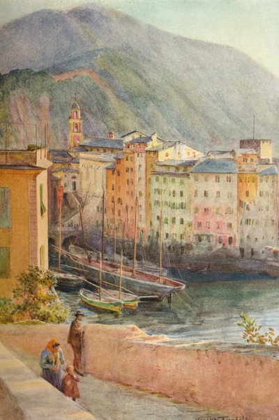 カモーリの港、1910年、1912年 作： Walter Frederick Roofe Tyndale