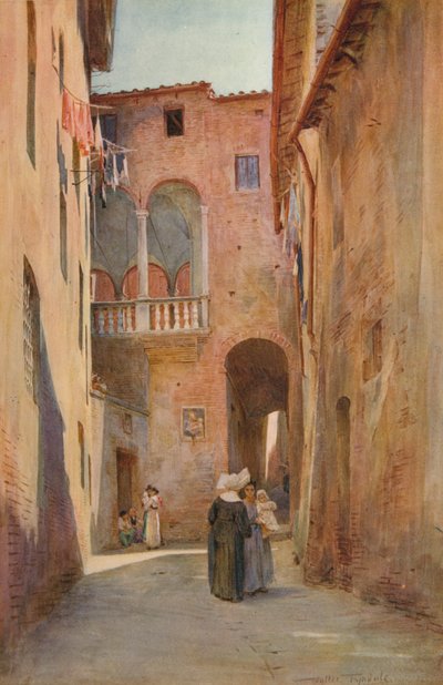シエナのキャサリンの家、c1900 1913 作： Walter Frederick Roofe Tyndale