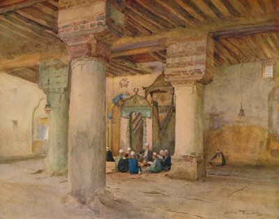 コセイアのモスク、c1905、1912 作： Walter Frederick Roofe Tyndale