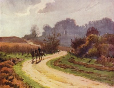 ザ・ニュー・フォレストボーリュウ、リンドハースト（カラーリトグラフ 作： Walter Frederick Roofe Tyndale