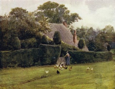 ニューフォレスト：エメリーダウンのコテージ 作： Walter Frederick Roofe Tyndale