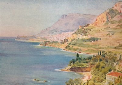 モナコ公国、1910年、1912年 作： Walter Frederick Roofe Tyndale