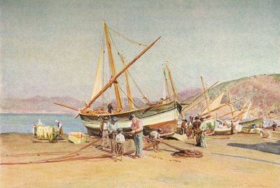 セストリレバンテのストランド、c1910、1912 作： Walter Frederick Roofe Tyndale