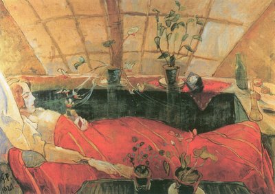 B.79 ウォルター・グラマッテディ・ジェネゼンデ療養者（ソニア・グラマッテ）1921 作： ウォルター・グラマット