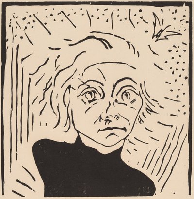 シディ・ヘッケル、1919年 作： Walter Gramatte