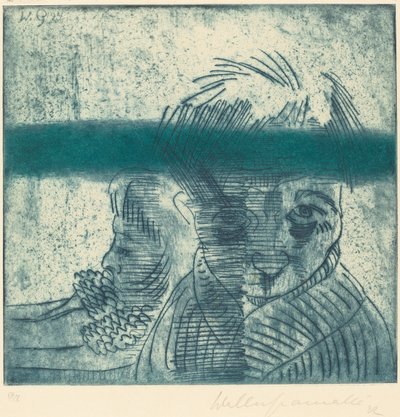 The Couple ザ・カップル』1922年 作： Walter Gramatte