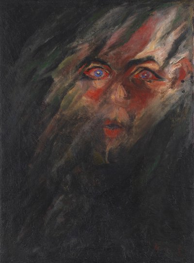 大いなる恐怖、1918年。 作： Walter Gramatte