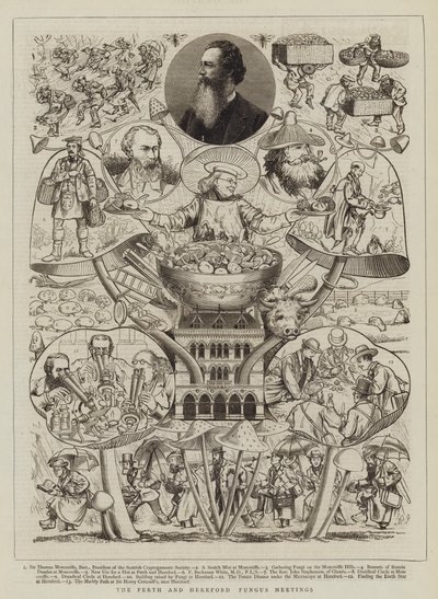 パースとヘレフォード菌会議 作： Walter Granville Smith