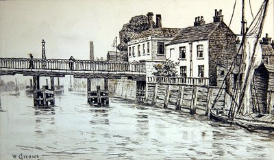 Swan Tavern, Battersea 作： Walter Greaves
