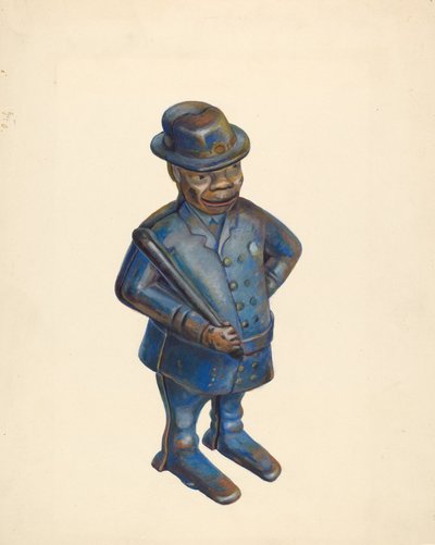 トイバンク。警察官（1939年頃 作： Walter Hochstrasser