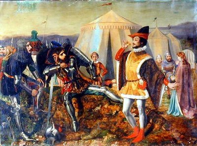 フランスの王太子（油彩・キャンバス 作： Walter Howell (attr. to) Deverell
