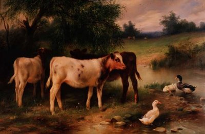 A Shady Nook 作： Walter Hunt