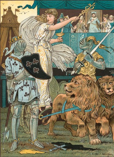 明るく公正な、そして天使のような人種の女性 作： Walter Jenks Morgan
