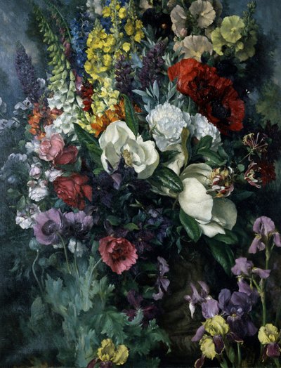 花の静物 作： Walter John James