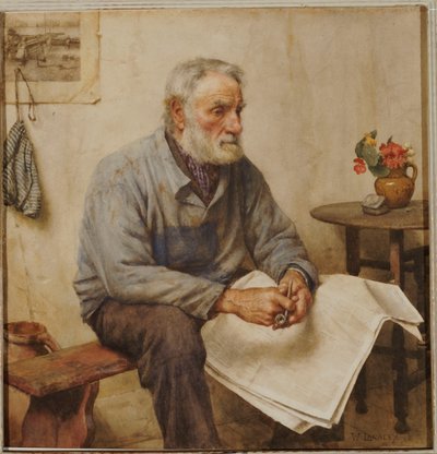 一瞬の休息 作： Walter Langley