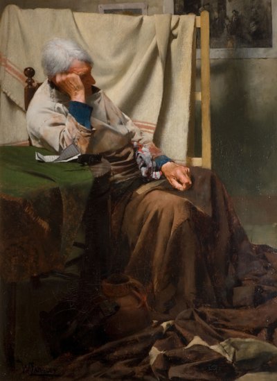In Memoriam, 1883. 作： Walter Langley