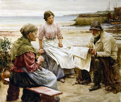 興味深いニュース 作： Walter Langley