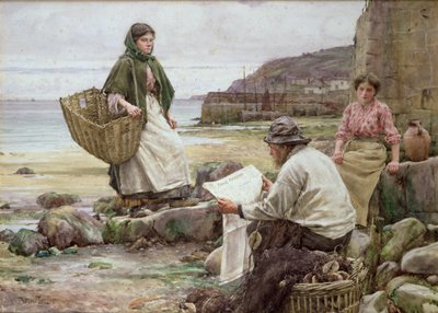 不明な画像 作： Walter Langley