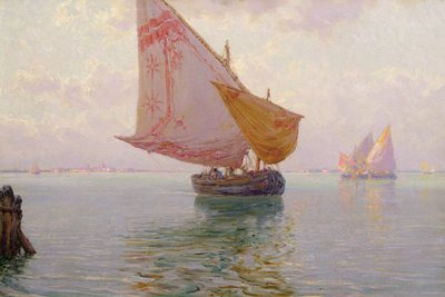 ヴェネツィア（キャンバスに油彩） 作： Walter Launt Palmer