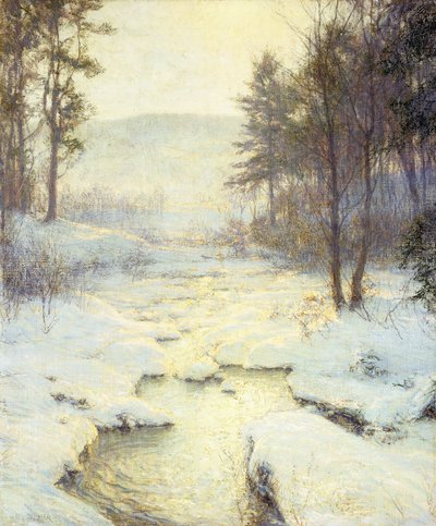 冬の日光 作： Walter Launt Palmer