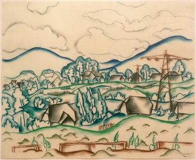 ザウアーラントで、1928 作： Walter Ophey