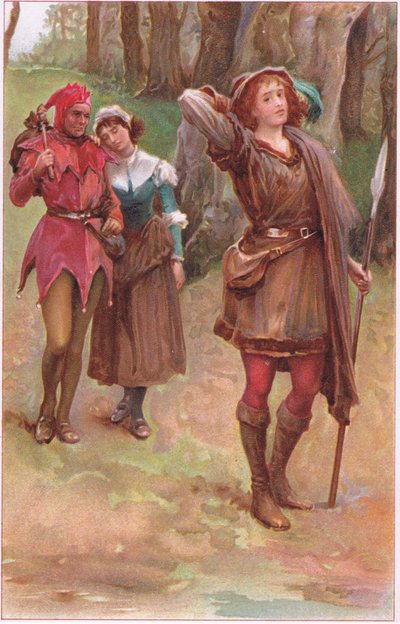 ロザリンド、1900年代 作： Walter Paget