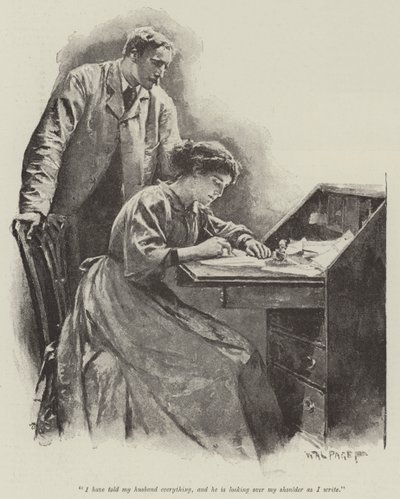 トーマス・ハーディによる「愛される者の追求」 作： Walter Paget