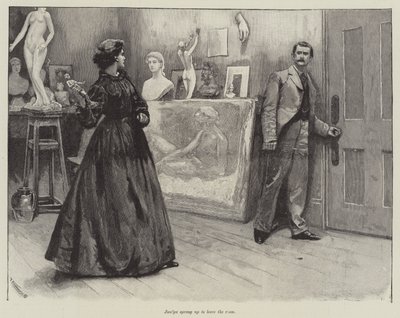 トーマス・ハーディによる「愛される者の追求」 作： Walter Paget