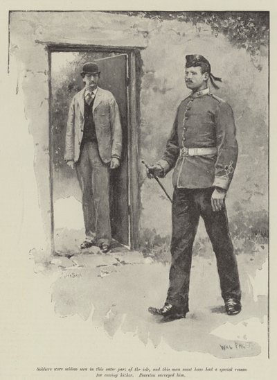 トーマス・ハーディによる「愛される者の追求」 作： Walter Paget