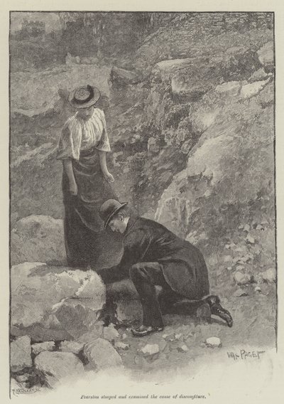 トーマス・ハーディによる「愛される者の追求」 作： Walter Paget