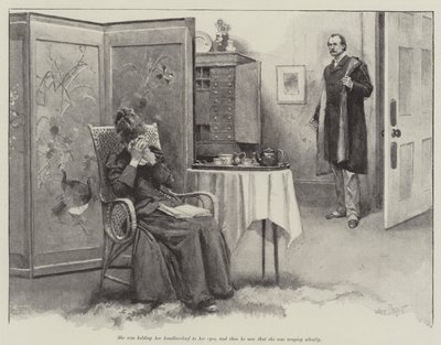 トーマス・ハーディによる「愛される者の追求」 作： Walter Paget