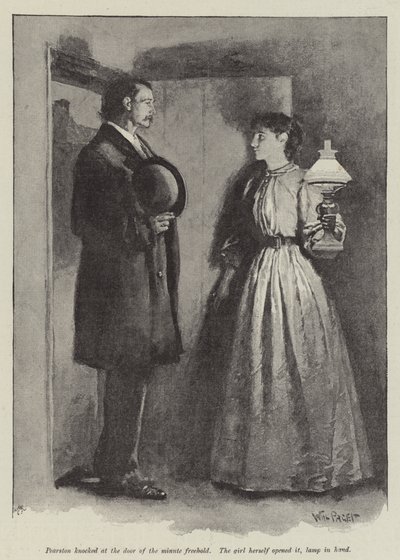 トーマス・ハーディによる「愛される者の追求」 作： Walter Paget