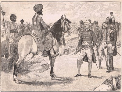 ベイリーのハイダー・アリAD1780への降伏 作： Walter Paget