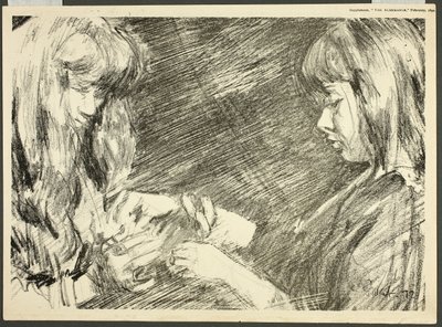 猫のゆりかご 作： Walter Richard Sickert